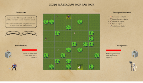Capture d'écran du site